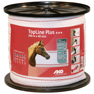 AKO Weidezaunband TopLine Plus, 200 m , 40 mm AKO Weidezaunband TopLine Plus, 200 m , 40 mm
