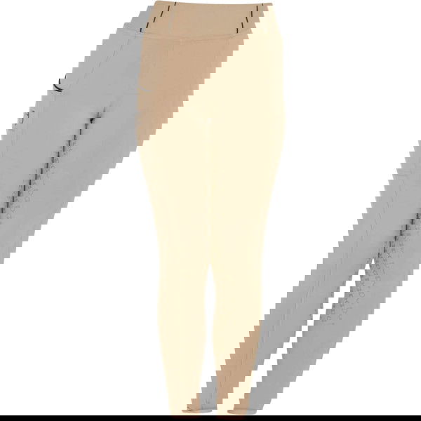 Equestro Reitleggings Mädchen Slim Fit, Vollbesatz, Full-Grip, High Waist