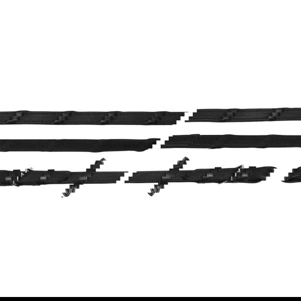Schockemöhle Sports Reins Durasoft Grip Wide, Leather Reins, 18 mm