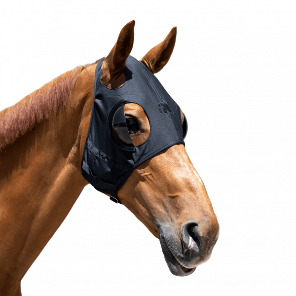 Fenwick Equestrian Mask Liquid Titanium with Cups, Therapeutic Mask