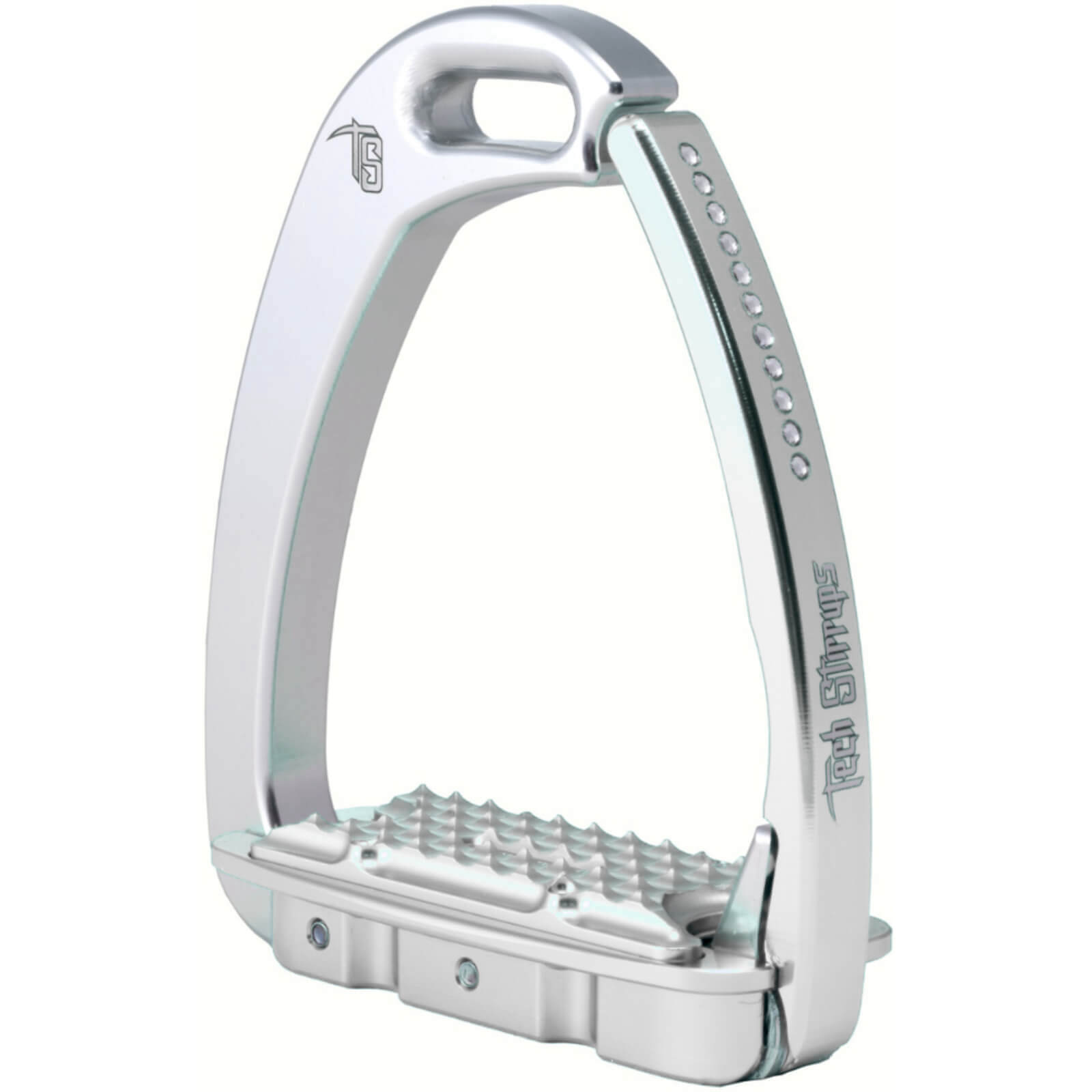 Tech Stirrups Steigbügel Venice Children Swarovski, Sicherheitssteigbügel, Aluminium
