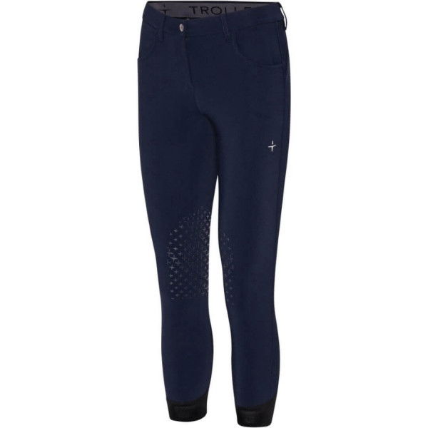 Trolle Reithose Kinder Star Cut Breeches, Kniebesatz, Knee-Grip