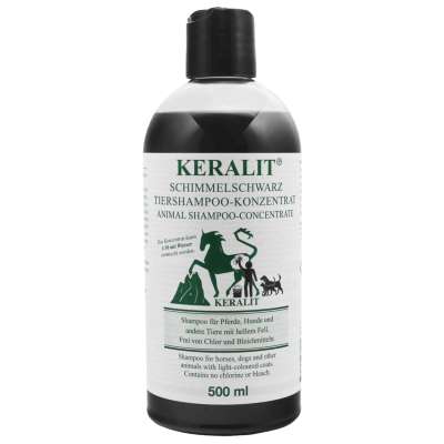 Keralit Horse Shampoo Mold Black
