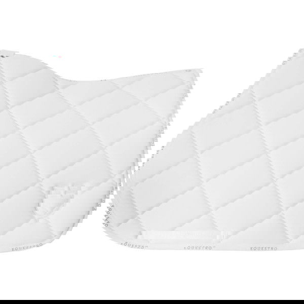 Equestro Saddle Pad Technical Fabric with Logo, Jumping Saddle Pad