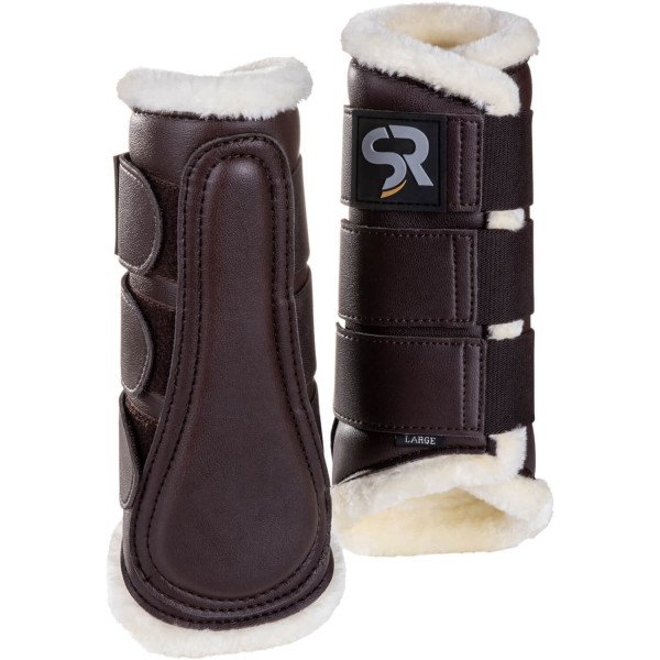 Sunride Leather Dressage Boots, with Fur, Set of 2