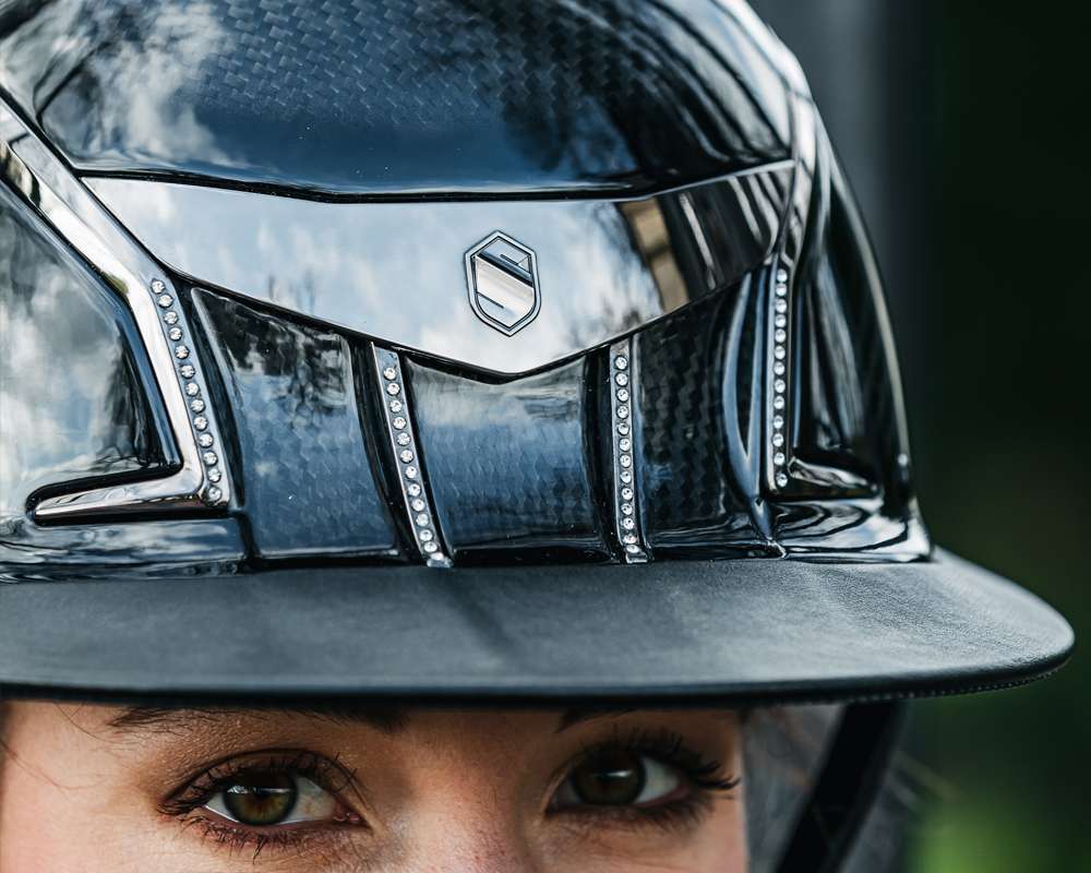Samshield Riding Helmet XJ Miss Shield Swarovski | FUNDIS Equestrian
