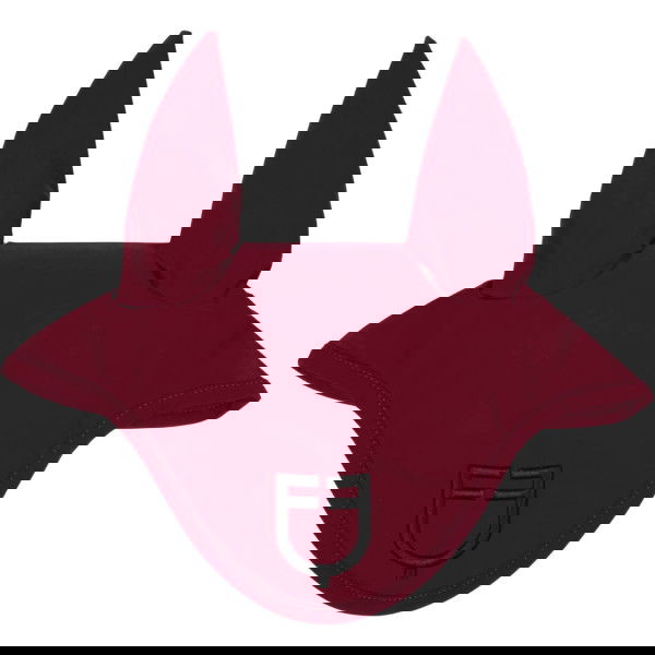 Equestro Fliegenhaube Technical Fabric with Logo, Fliegenmütze, Fliegenohren