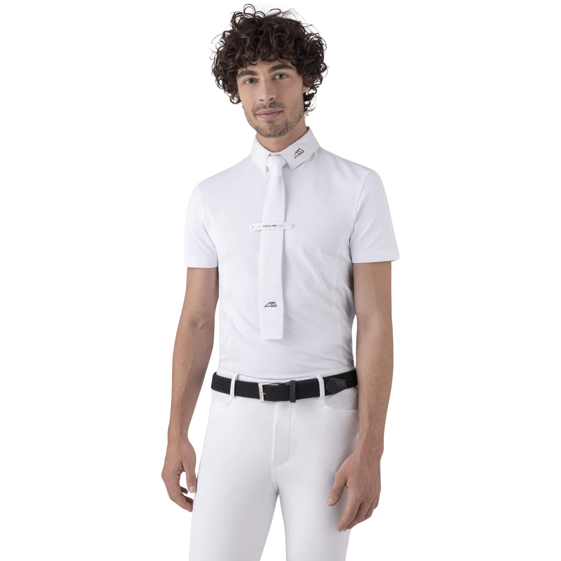 Equiline Turniershirt Herren Ethan, Turnierpolo, kurzarm